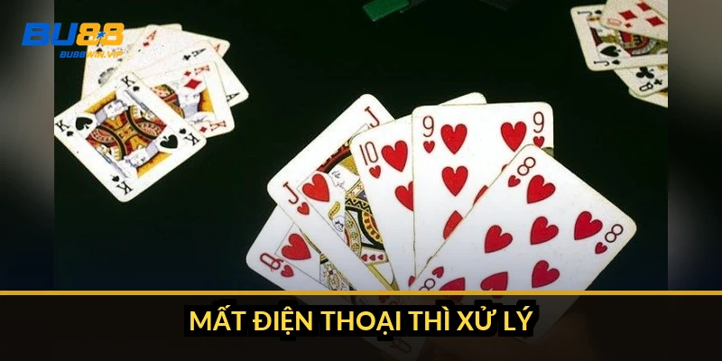 Mất điện thoại thì xử lý thế nào