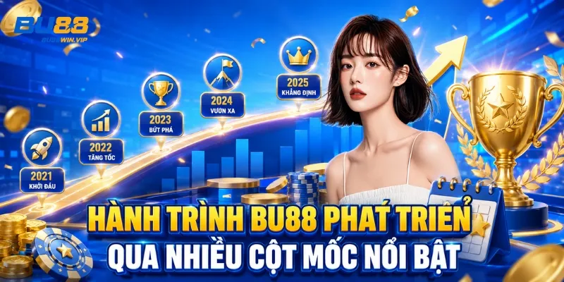 Hành trình BU88 phát triển qua nhiều cột mốc nổi bật